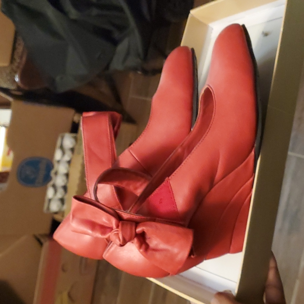 Bow detail wedges